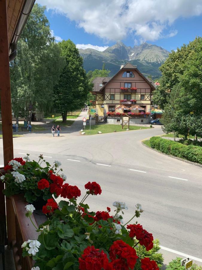 Penzion Slalom Tatranská Lomnica Buitenkant foto